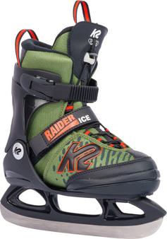 K2 RAIDER ICE Schlittschuhe Kinder green-orange