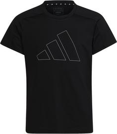 adidas Funktionsshirt Kinder black-white