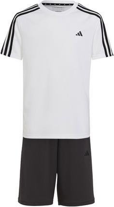 adidas Trainingsanzug Kinder white-black-grey six