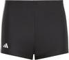 adidas Badehose Jungen - black-white