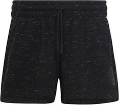 adidas Shorts Kinder black melange-white