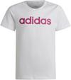 adidas T-Shirt M&auml;dchen - white-semi lucid fuchsia