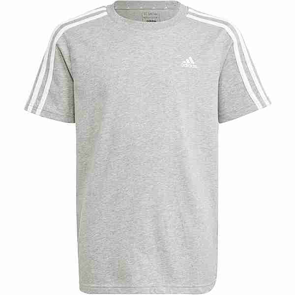 adidas T-Shirt Kinder medium grey heather-white