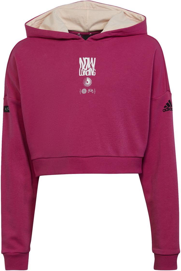 adidas adidas Hoodie M&auml;dchen - semi lucid fuchsia-bliss orange - 0 | SportScheck