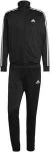 adidas BASIC 3-STREIFEN TRICOT Trainingsanzug Herren - black