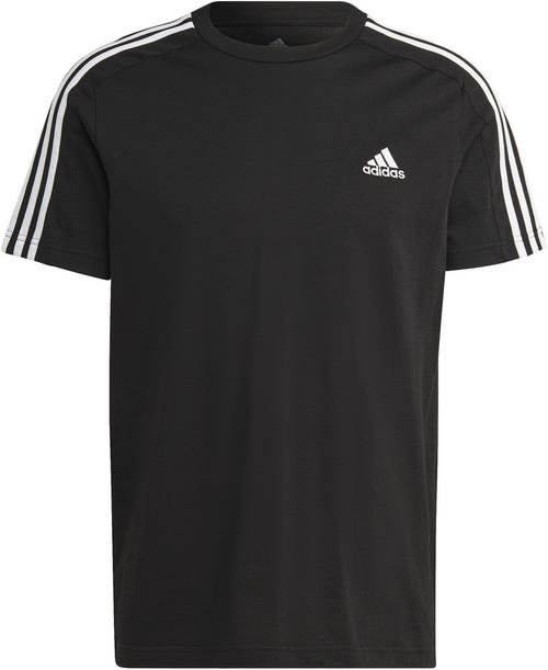 adidas ESSENTIALS SINGLE JERSEY 3-STREIFEN T-Shirt Herren