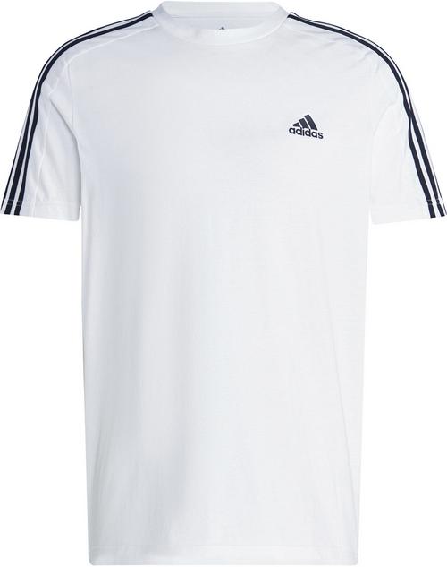 adidas ESSENTIALS SINGLE JERSEY 3-STREIFEN T-Shirt Herren