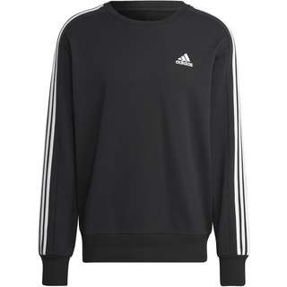 adidas ESSENTIALS FRENCH TERRY 3-STREIFEN Sweatshirt Herren black