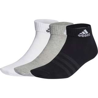 adidas Ankle Sportsocken medium grey heather-white-black