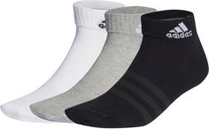 adidas Ankle Freizeitsocken medium grey heather-white-black