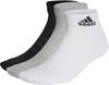 adidas Ankle Socken - medium grey heather-white-black