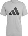 adidas Funktionsshirt Herren - medium grey heather-black