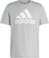 adidas Essentials T-Shirt Herren - medium grey heather