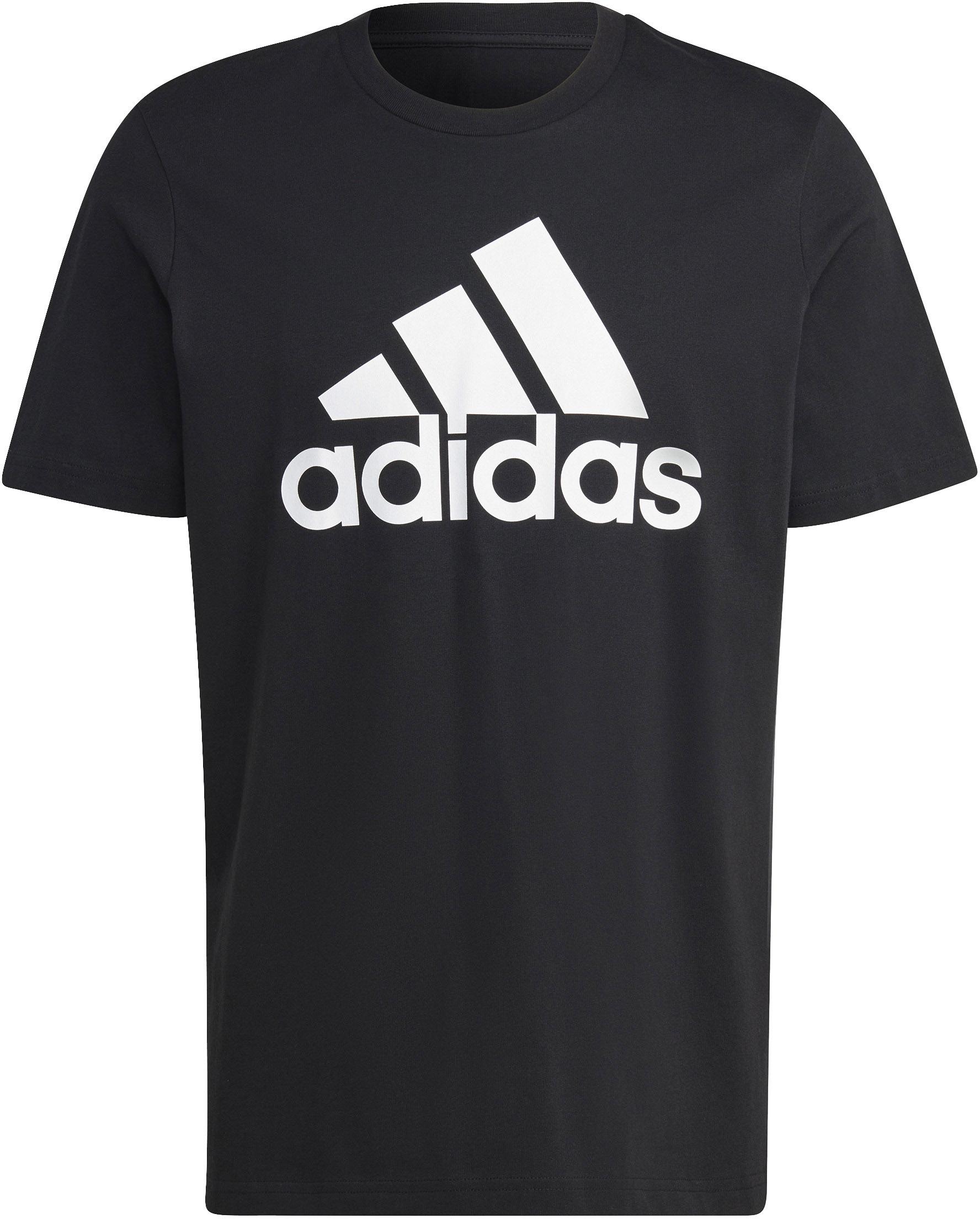 Adidas Essentials T Shirt Herren black white im Online Shop von SportScheck kaufen