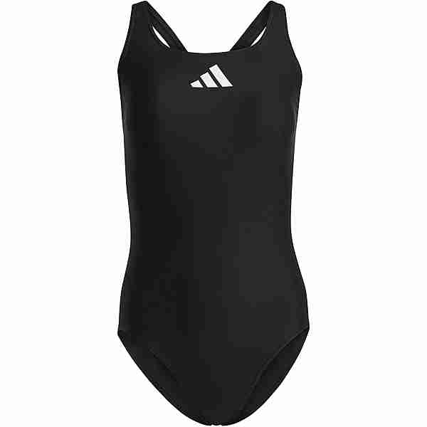 adidas 3 BARS SUIT Schwimmanzug Damen black-white