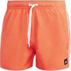 adidas 3S CLX SH VSL Badeshorts Herren app solar red-white