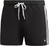 adidas 3S CLX SH VSL Badehose Herren - black-white