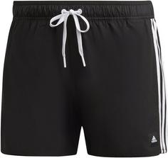 adidas 3S CLX SH VSL Badeshorts Herren black-white