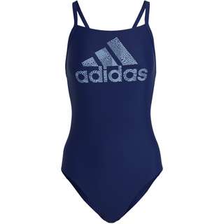 adidas BIG LOGO SUIT Schwimmanzug Damen victory blue-blue dawn