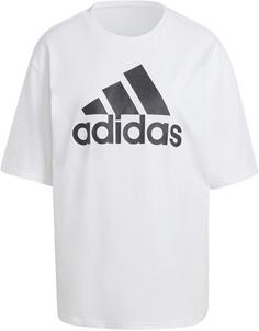 adidas Boyfriend T-Shirt Damen white