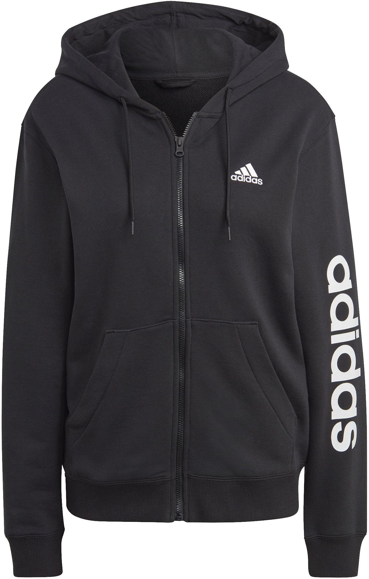 Adidas Sweatjacke Damen black white im Online Shop von SportScheck kaufen