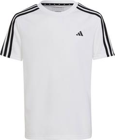 Rückansicht von adidas Trainingsanzug Kinder white-black-grey six