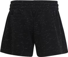 Rückansicht von adidas Shorts Kinder black melange-white