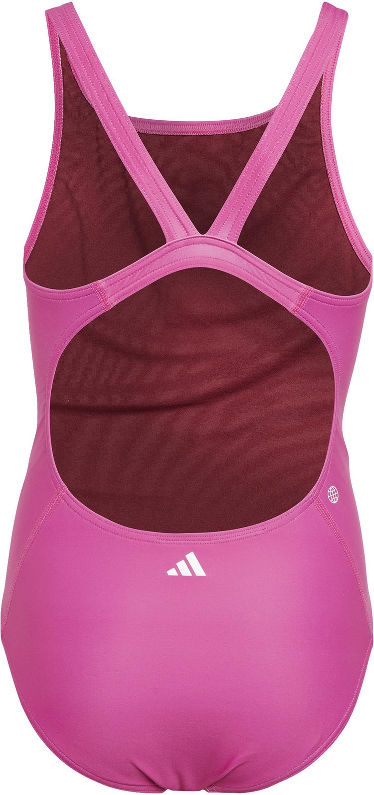 adidas adidas Badeanzug M&auml;dchen - lucid fuchsia-better scarlet-white-shadow red - 0 | SportScheck