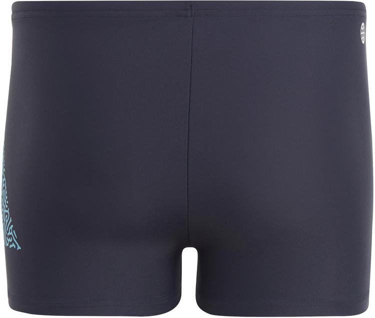 adidas adidas 3 BAR Badehose Jungen - legend ink-signal cyan - 0 | SportScheck
