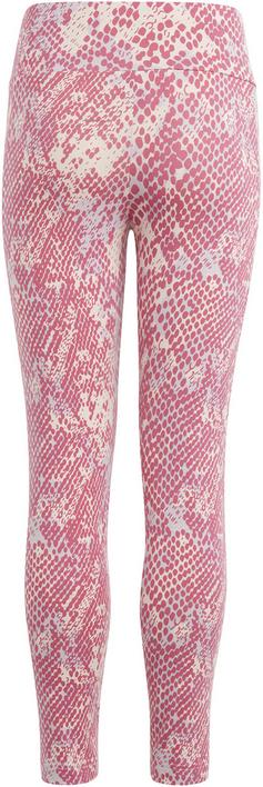 Rückansicht von adidas Leggings Kinder wonder quartz-silver dawn-preloved fuchsia