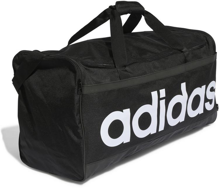 adidas adidas LIN DUFFEL-L Sporttasche - black-white - 0 | SportScheck