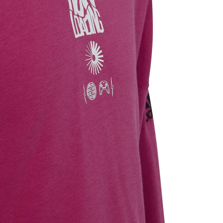 adidas adidas Hoodie M&auml;dchen - semi lucid fuchsia-bliss orange - 1 | SportScheck