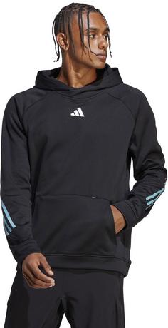 Rückansicht von adidas Trainingsjacke Herren black