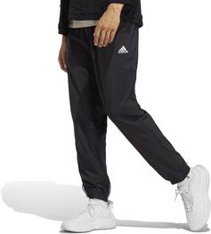 Rückansicht von adidas AEROREADY ESSENTIALS STANFORD Trainingshose Herren black