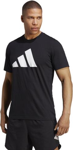 Rückansicht von adidas Funktionsshirt Herren black-white