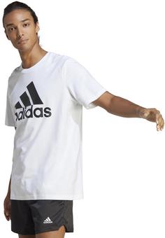 Rückansicht von adidas Essentials T-Shirt Herren white