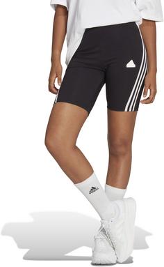 Rückansicht von adidas Future Icons 3S Leggings Damen black