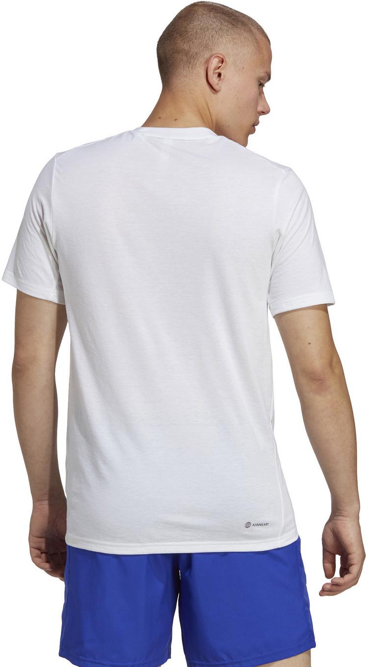 adidas adidas Training Essentials Funktionsshirt Herren - white-black - 1 | SportScheck