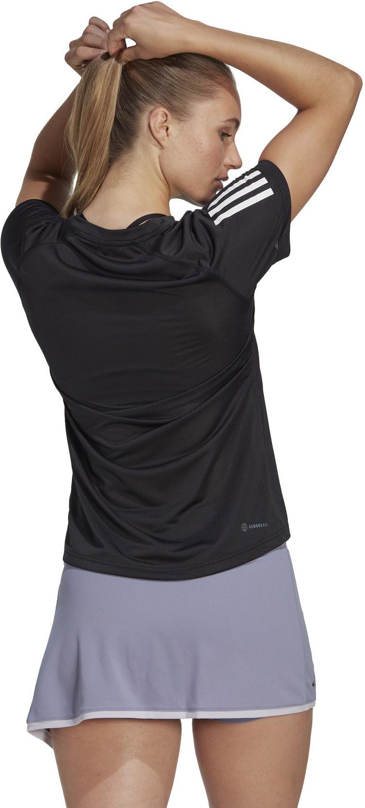 adidas adidas Club Tennisshirt Damen - black - 1 | SportScheck