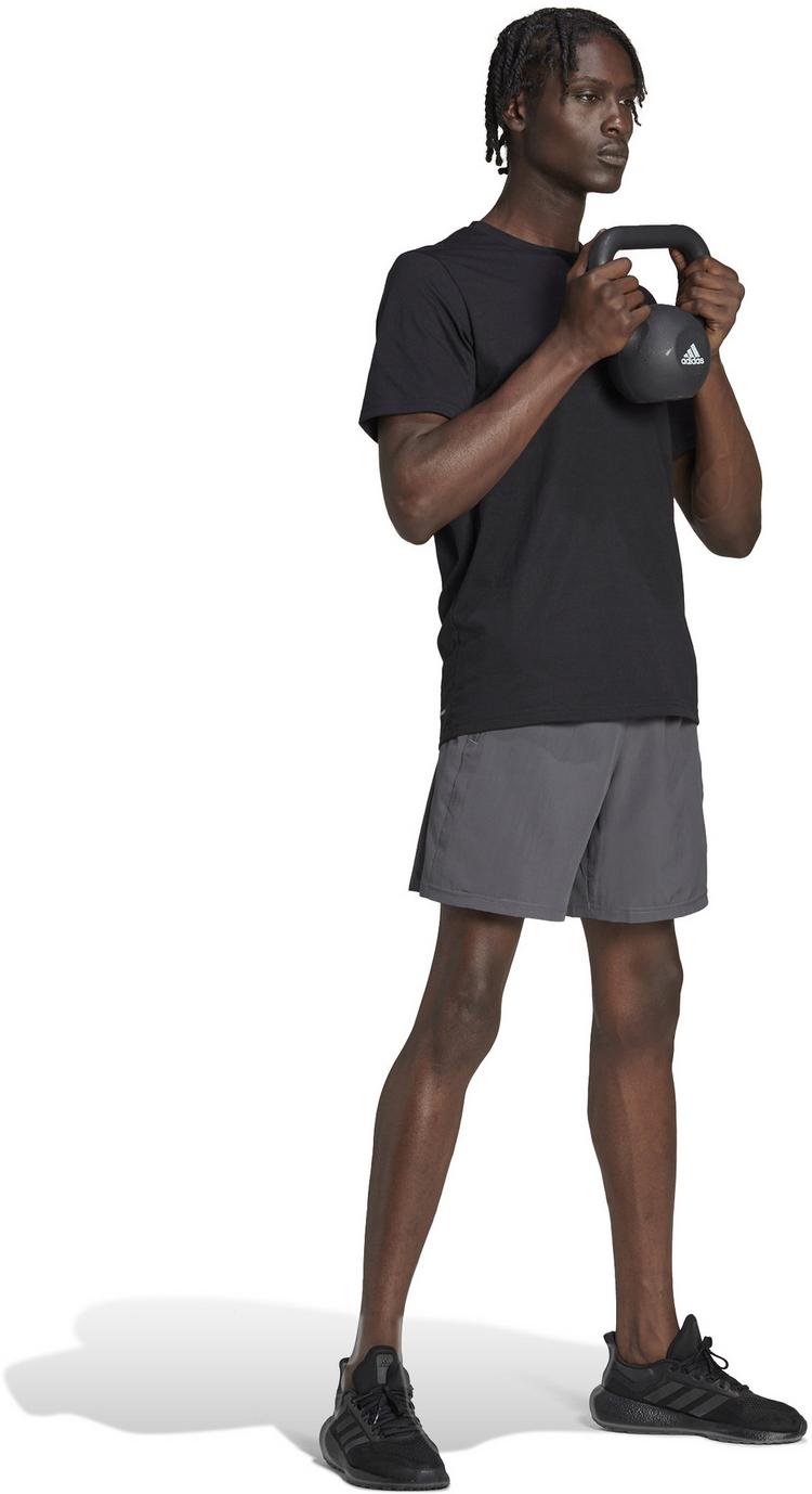 adidas adidas Training Essentials Funktionsshirt Herren - black-white - 2 | SportScheck