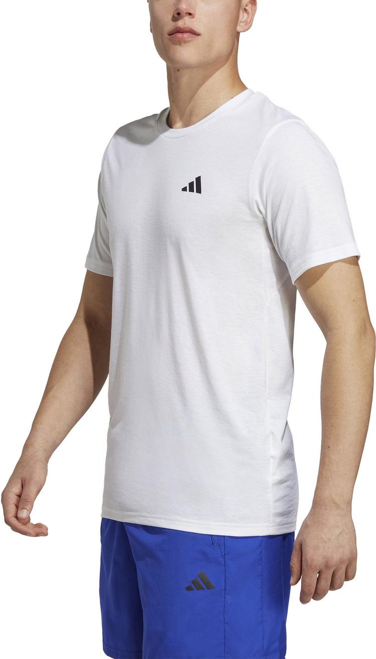 adidas adidas Training Essentials Funktionsshirt Herren - white-black - 3 | SportScheck