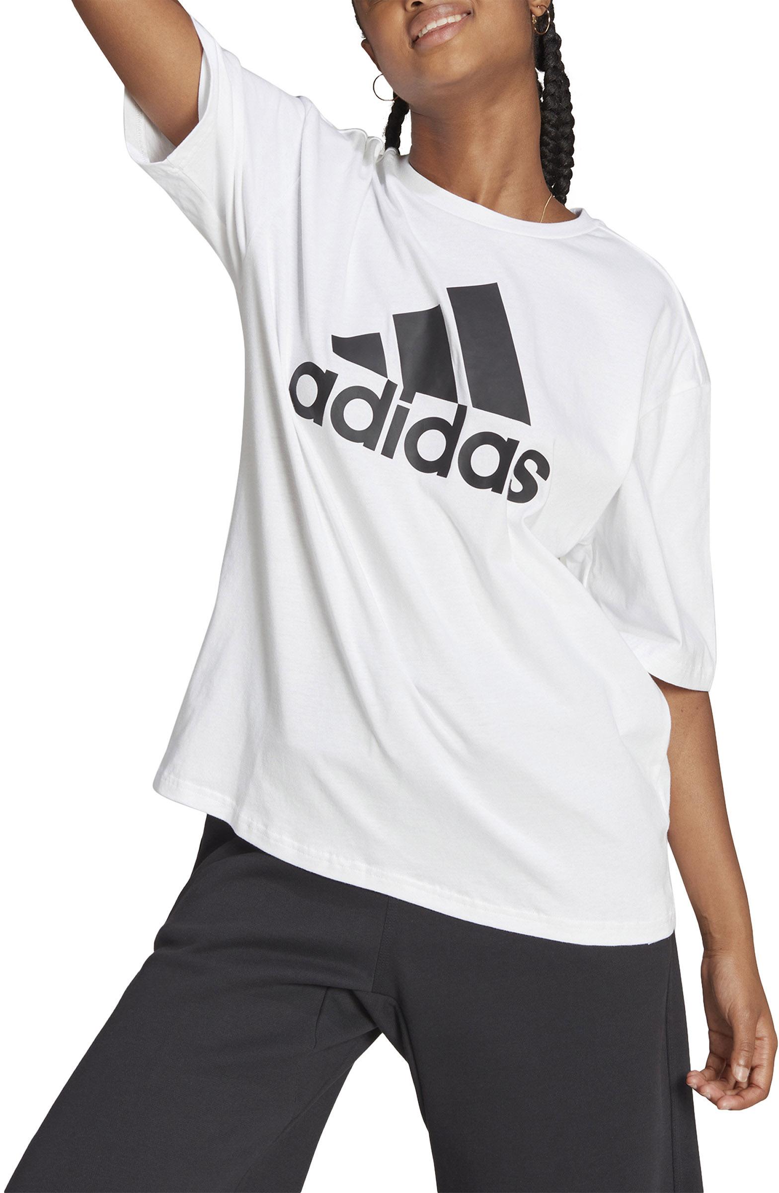 Adidas damen cheap shirt weiß