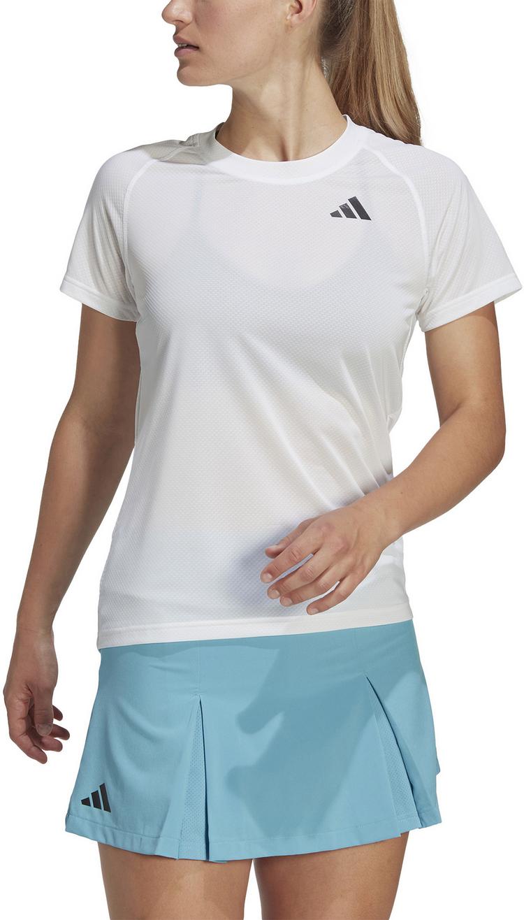 adidas adidas Club Tennisshirt Damen - white - 3 | SportScheck