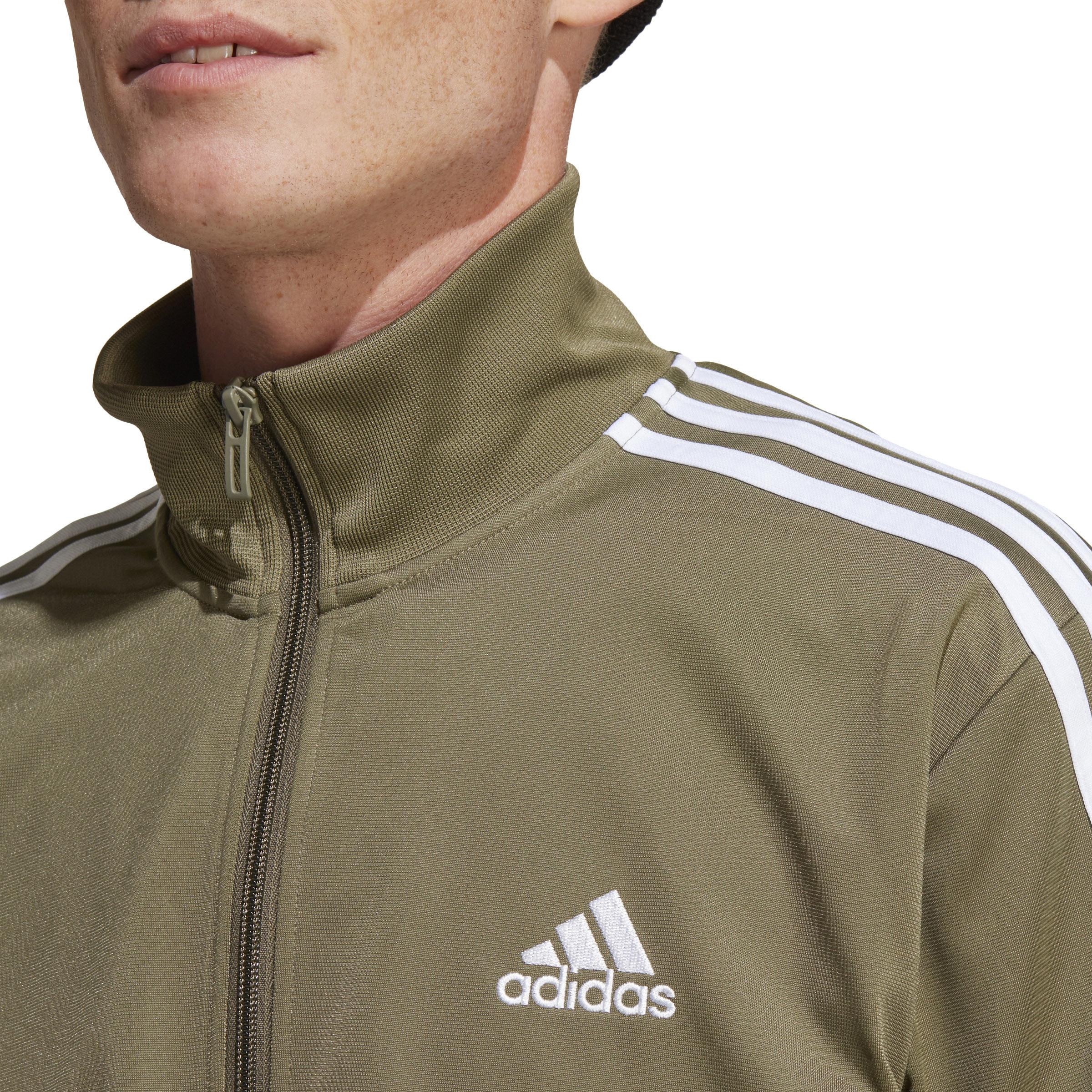 Adidas trainingsanzug mit goldenen streifen online