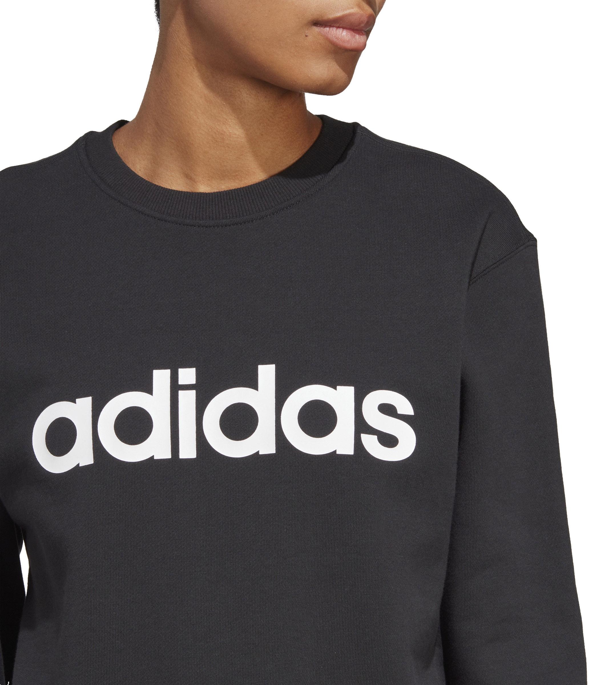 Adidas linear sweater hotsell