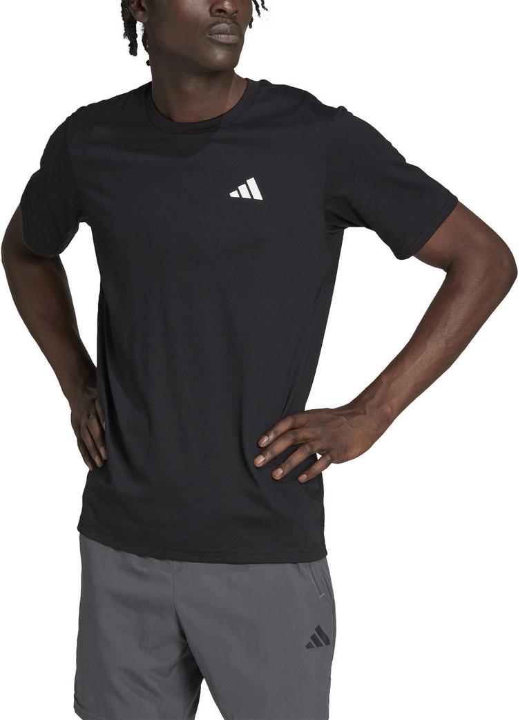 adidas adidas Training Essentials Funktionsshirt Herren - black-white - 5 | SportScheck