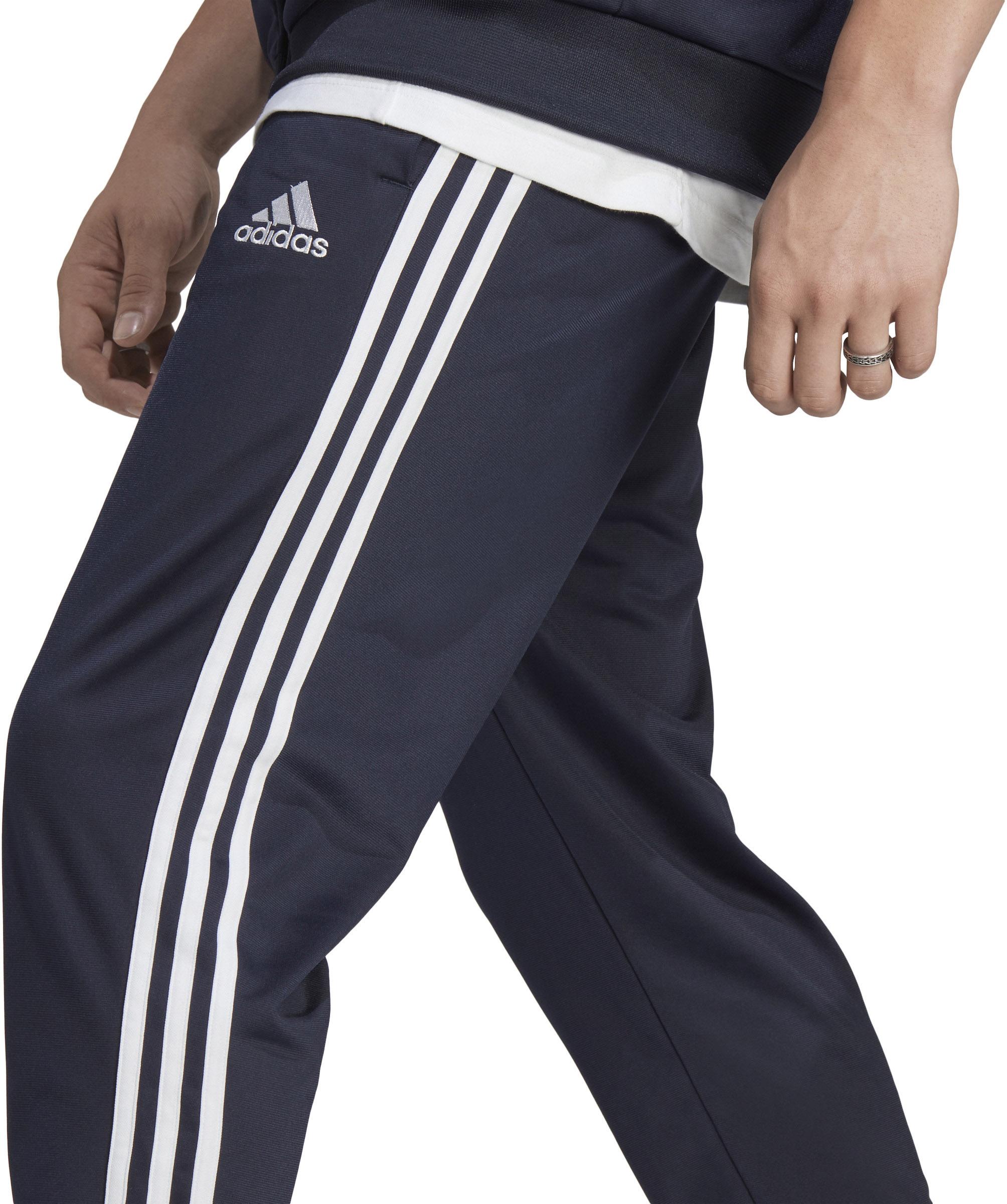 Adidas BASIC 3-STREIFEN TRICOT Trainingsanzug Herren legend ink-white im  Online Shop von SportScheck kaufen