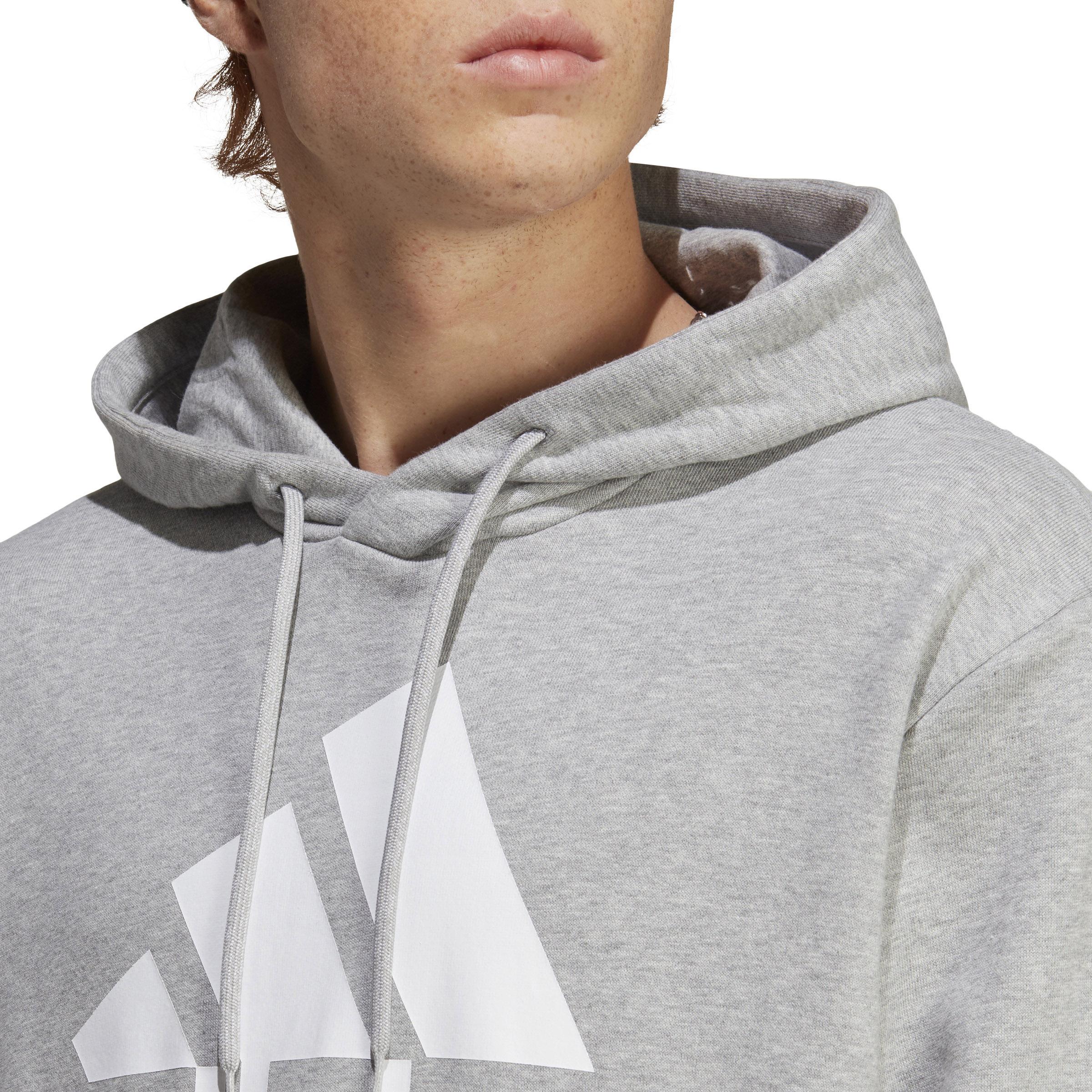 Adidas Hoodie Herren medium grey heather im Online Shop von SportScheck kaufen