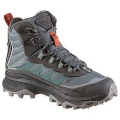 Rückansicht von Merrell MOAB SPEED THERMO MID WP Winterschuhe Damen monument