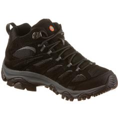 Rückansicht von Merrell GTX MOAB 3 MID Wanderschuhe Herren black-grey